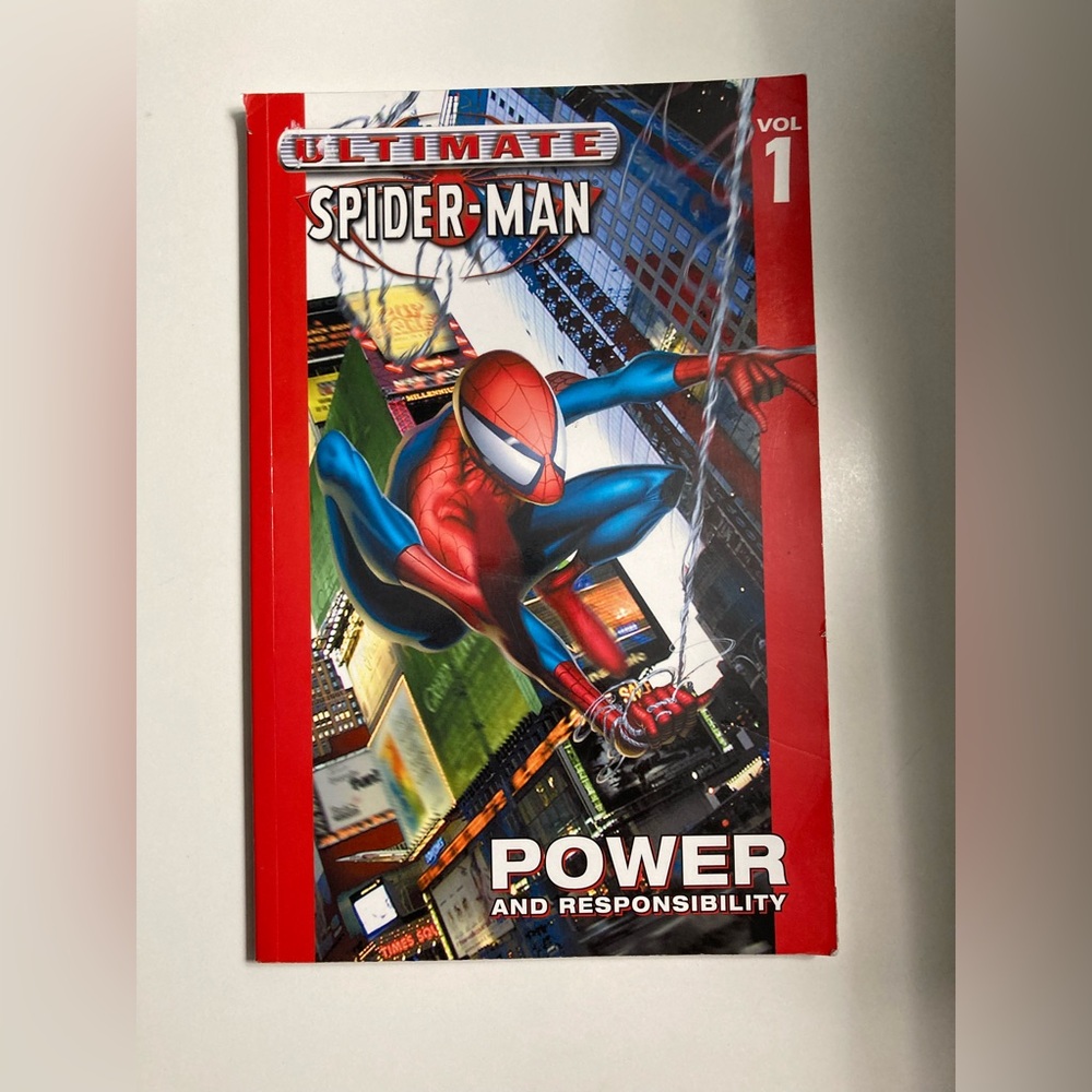 Marvel Ultimate Spider-Man: Power and Responsibility graphic novel
